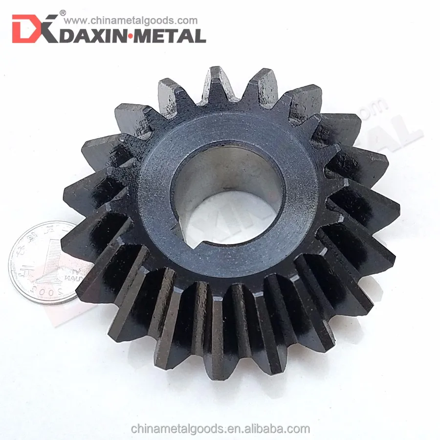 
ISO Standard Bevel Gear with Keyway 
