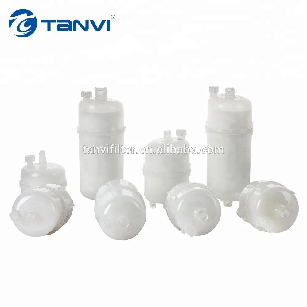 2.5inch 5inch 10inch Nylon capsule filter 0.22 micron filter capsule  with tri clamp connection