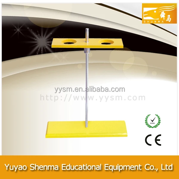 Школа химия эксперимент прозрачная пластиковая воронка размещения воронку стенд