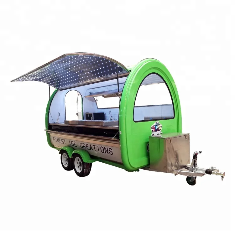 
concession electric hot dog trailer ice cream trucks for sale 