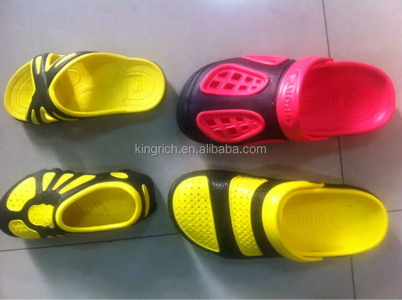 
Two color EVA Slipper making machine 