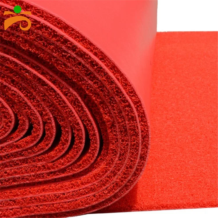 Newly Colors Colorful Black Pvc Entrance Door Outdoor Floor Pvc Coil Mat roll
