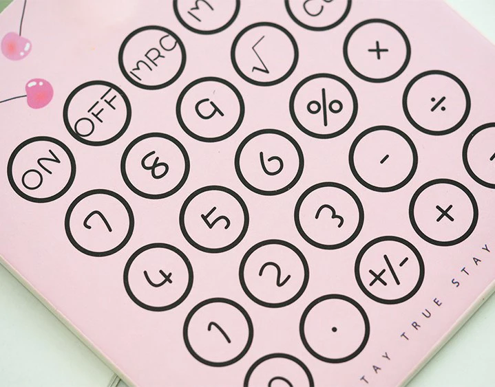 NEW Arrived Big size White desktop calculator with solar energy for office/Hot Sale Solar Energy Business Calculator Notebook