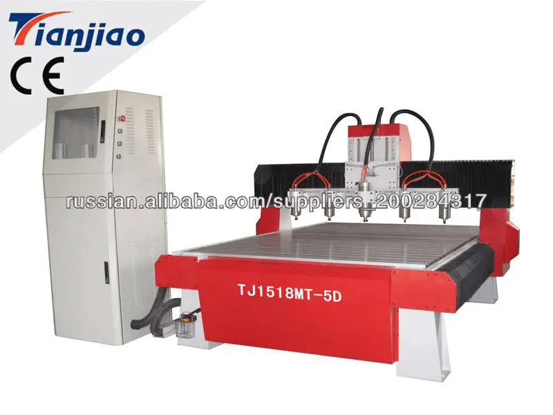 Деревообрабатывающий станок с ЧПУ TJ1518-5D