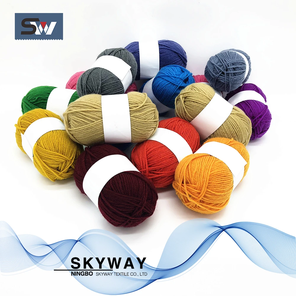 Super soft hand knitting scarf yarn baby yarn