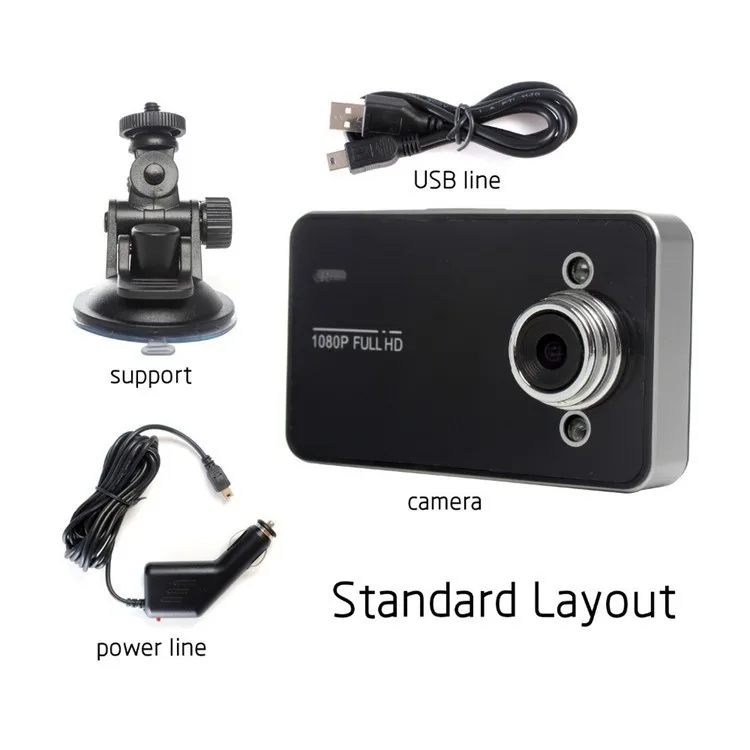 Mini Car DVR Blackboard Dash Cam Full HD 1080P Video Recorder G-Sensor Night Vision Camcorder