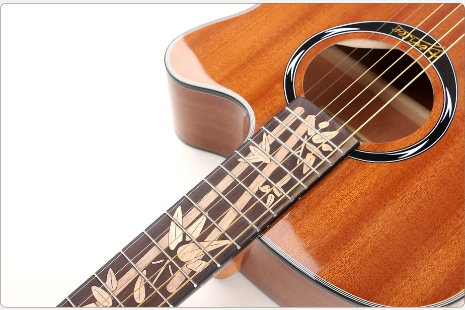 40 inch Deviser acoustic guitar electric L-725B-N high quality cutaway guitar wholesale factory