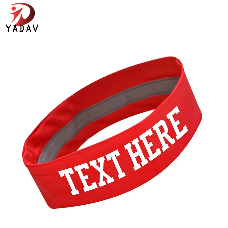 Design Your Own Headband NO SLIP SILICONE Stretch Headband With Your designer Custom Text