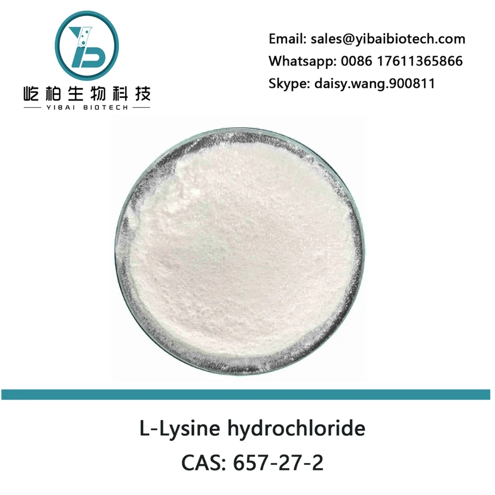 
Good Quality Price Powder L Lysine Hcl 657-27-2 