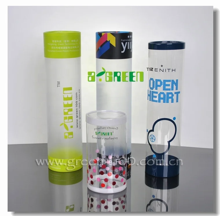 Custom Plastic PVC Tube/Cylinder for Hair Extension