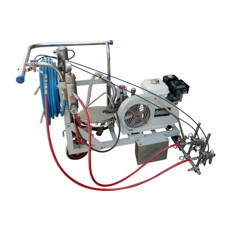 New Design Hand Push Cold Paint Spraying Marking Machine For Road