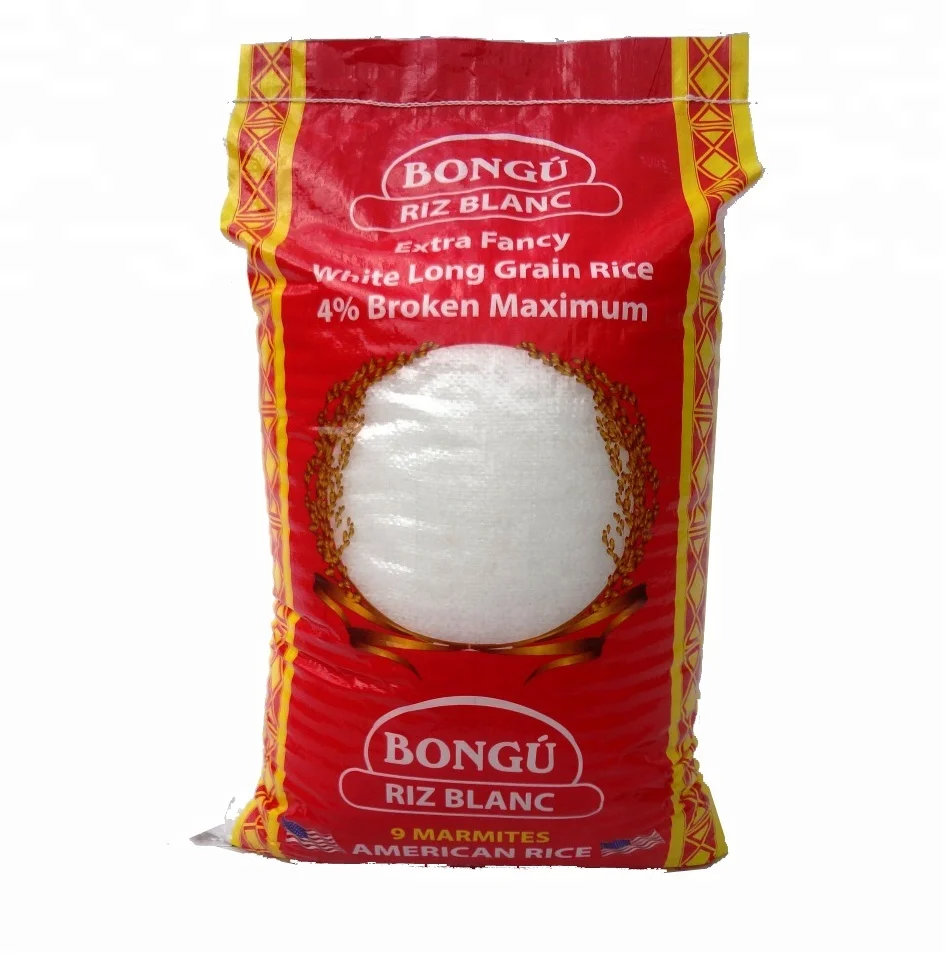 50kg pp woven bopp laminated rice sack bag