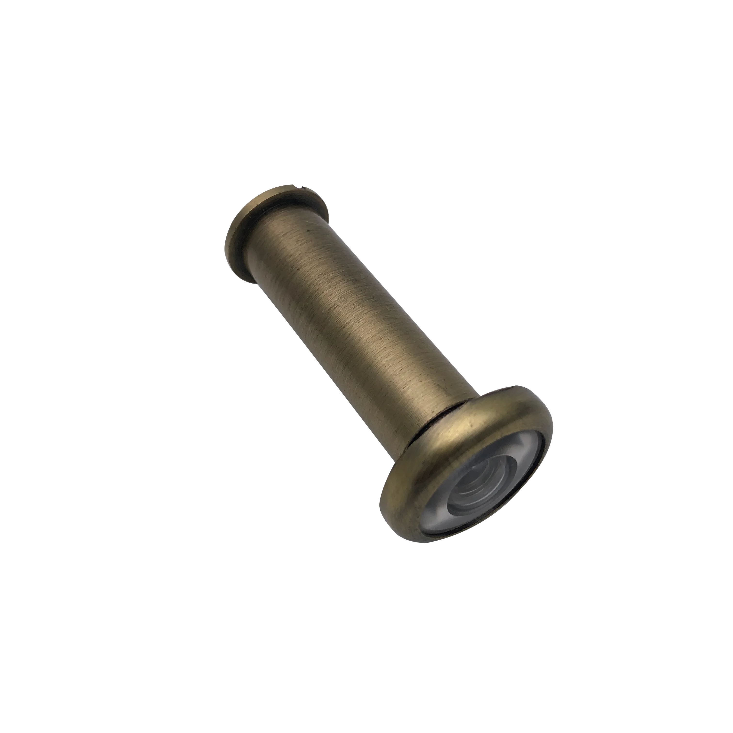 180 degree antique brass door peephole