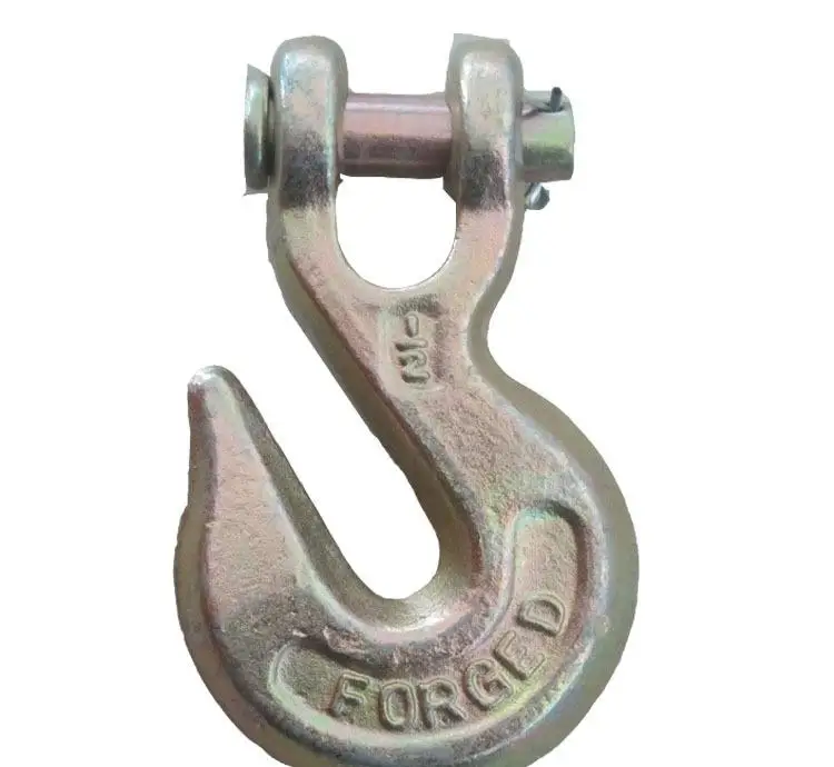 Clevis Sling Hook With Safety Latch for Chain Sling Fitting China Supply
