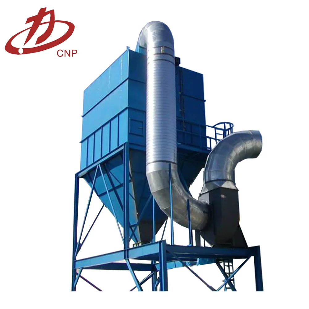 Cement industry dust pollution control bag filter dust collector