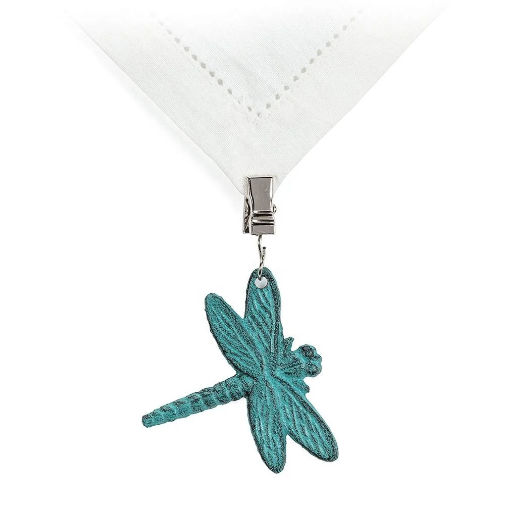 
Iron Dragonfly Tablecloth Weights 