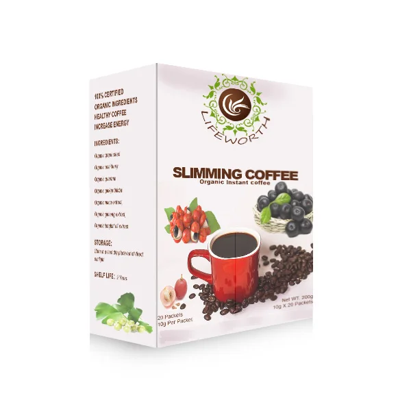 Высококачественный Растворимый зеленый кофе ganoderma