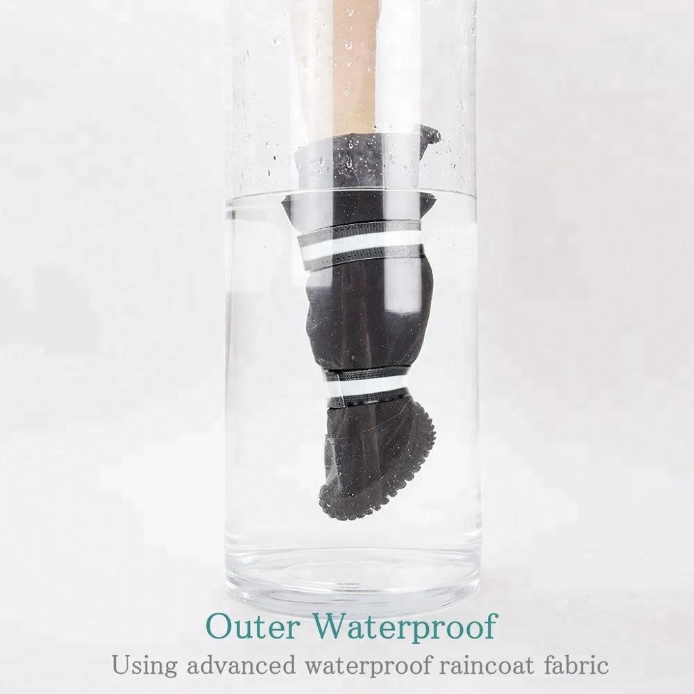 Hot Sale Dog Accessories Waterproof Long Legged Anti-slip Pet Warm Boots In Winter Dog Shoes