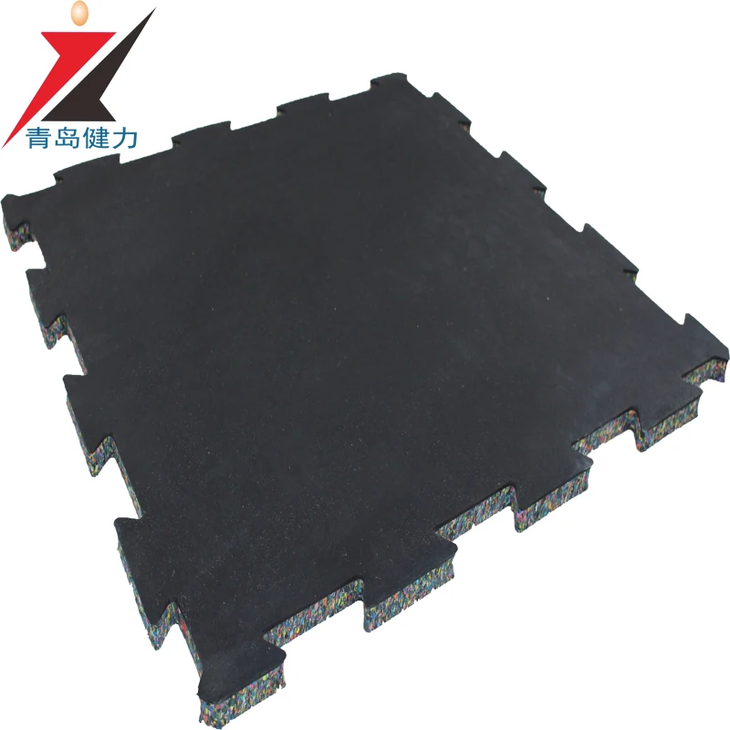 Interlocking Soft High Density Rubber Foam Mats Playground Floor Tile