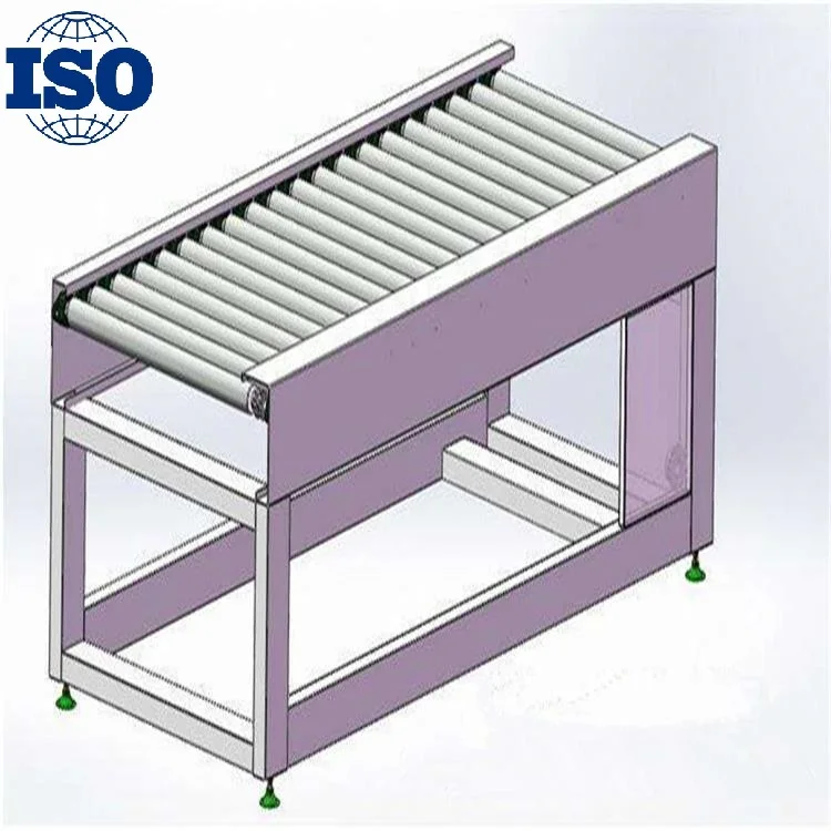 
factory price custom galvanized steel rollers conveyor pallet turntable conveyor 