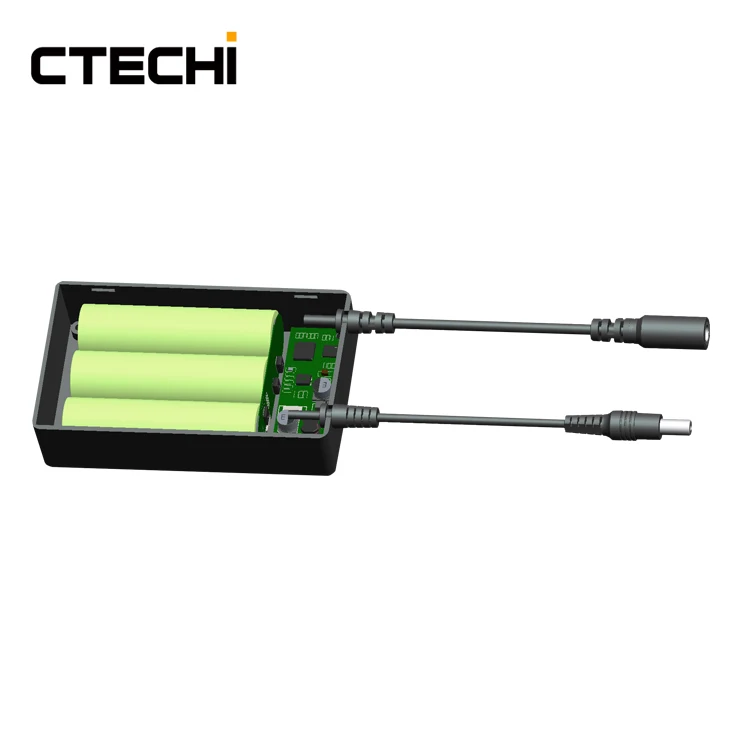 CTECHi 12V 2600mAh Li-Ion rechargeable  Mini UPS for WiFi routers