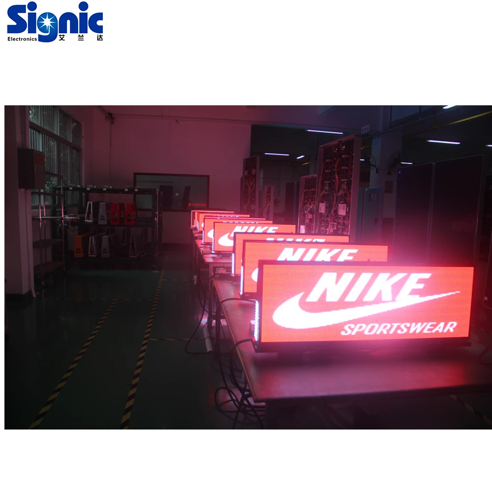3G/4G/WIFI/GPS 2019 seks video animation led P5 Taxi top display outdoor