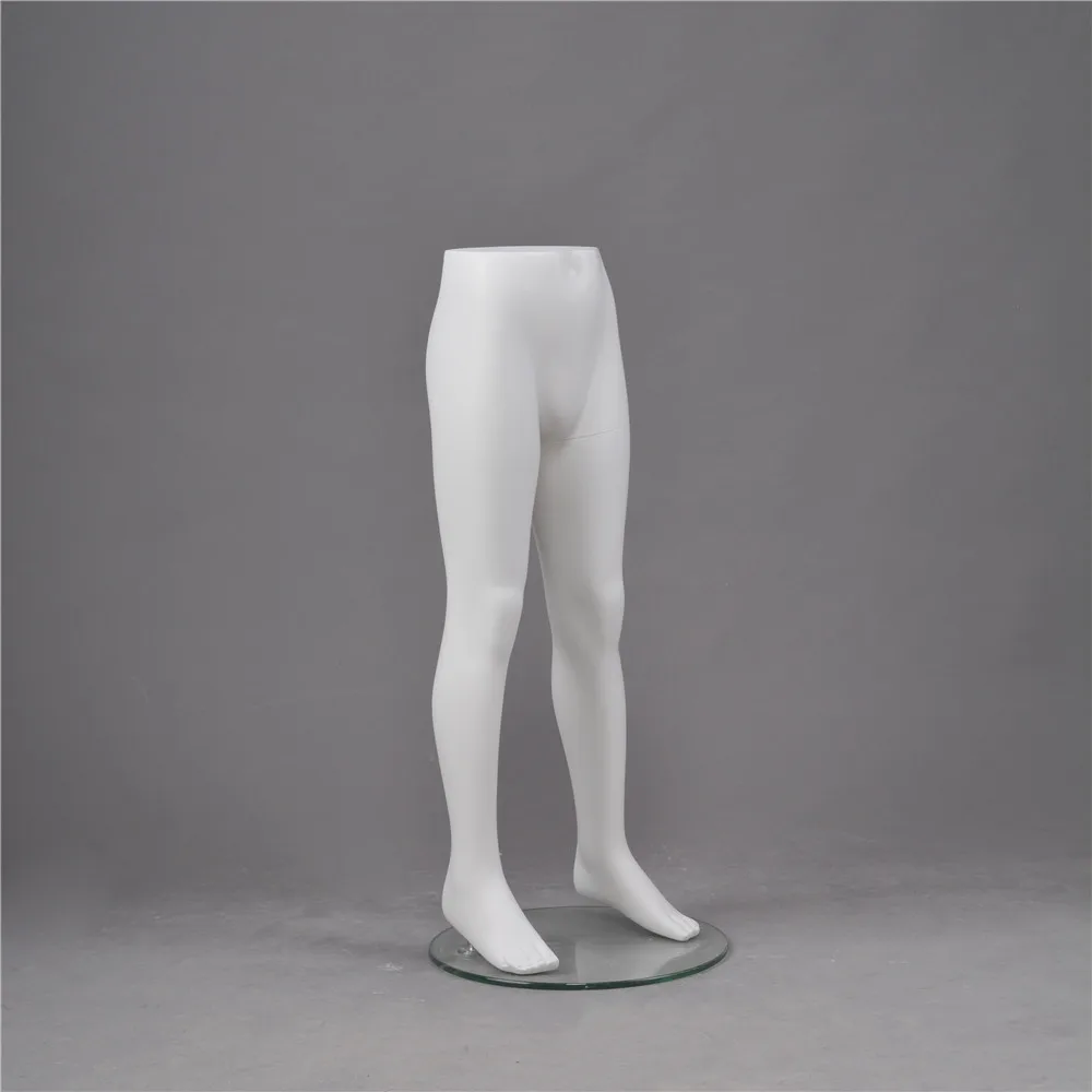 Fiberglass Life Size Half Lower-Body Muscle Manikin Torso Form Display Male Mannequin Legs