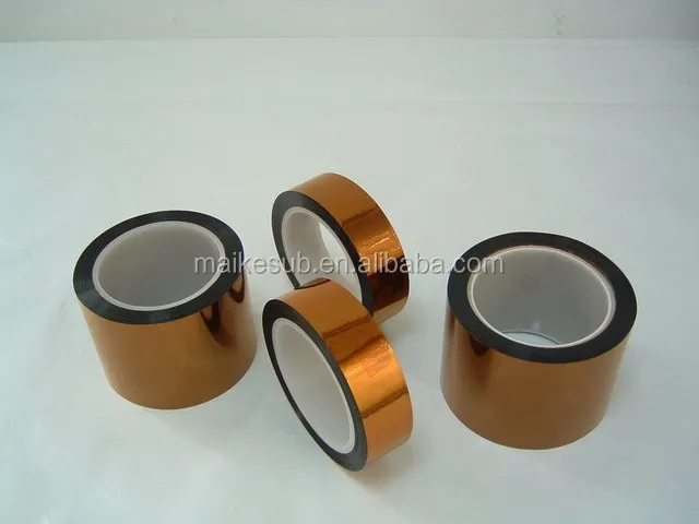 High-Temperature Insulation Adhesive Tape 5mm Width Single-Sided Silicon Hot Melt Masking Sublimation Blank Items Polyester PE