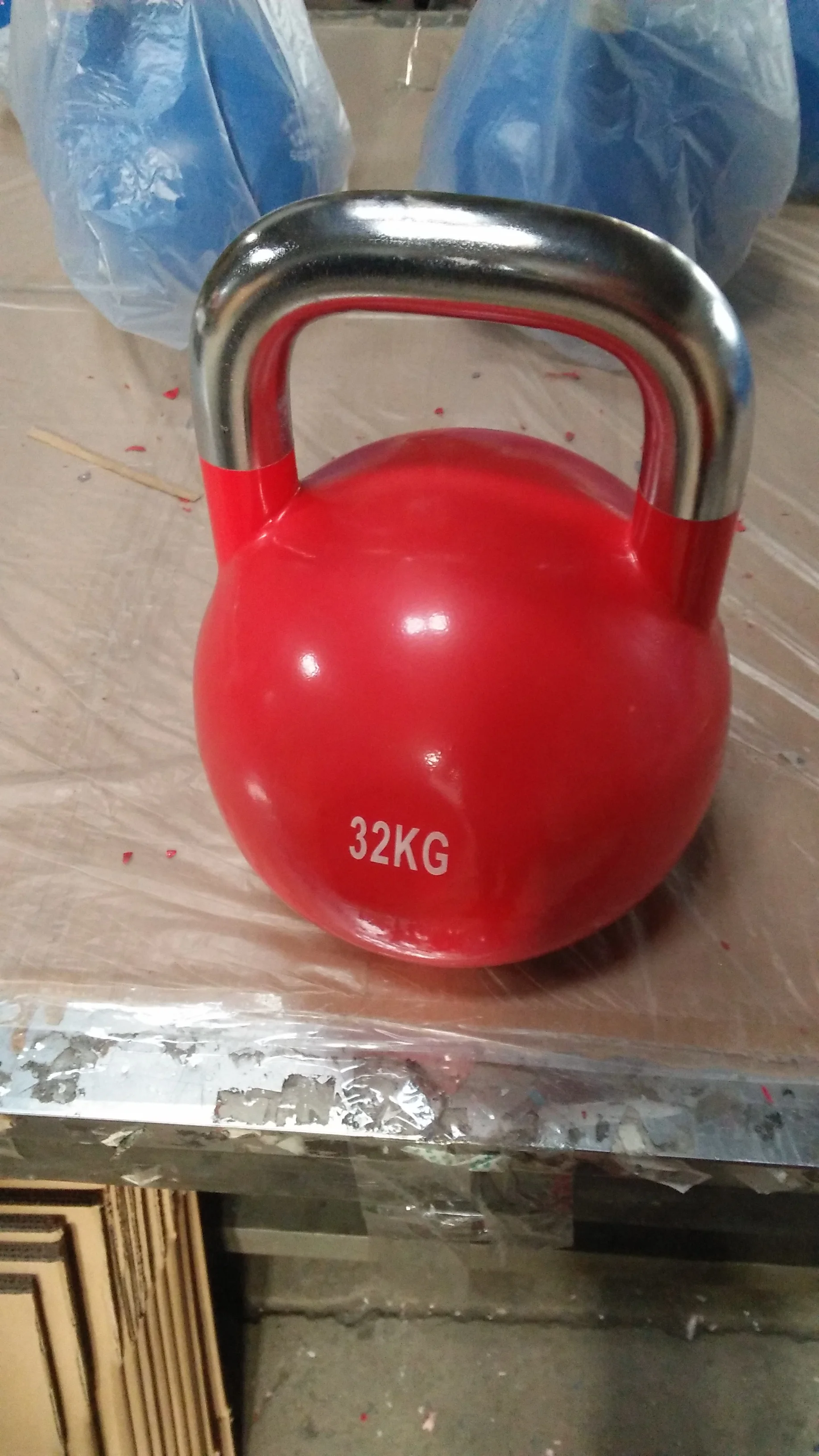 stainless steel competition kettlebell,Competition Steel Kettlebell With Chromed Handle