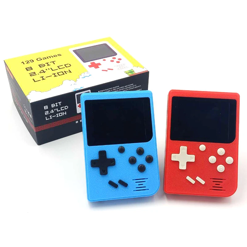 8 Bit Classic Retro Pocket Handheld Video Game Console Gift For Kid