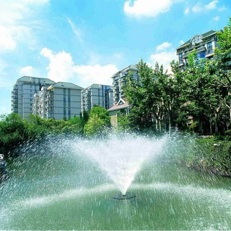 FREE DESIGN Flower Shape Pool Small Floating Portable Golf Course Water Fountain