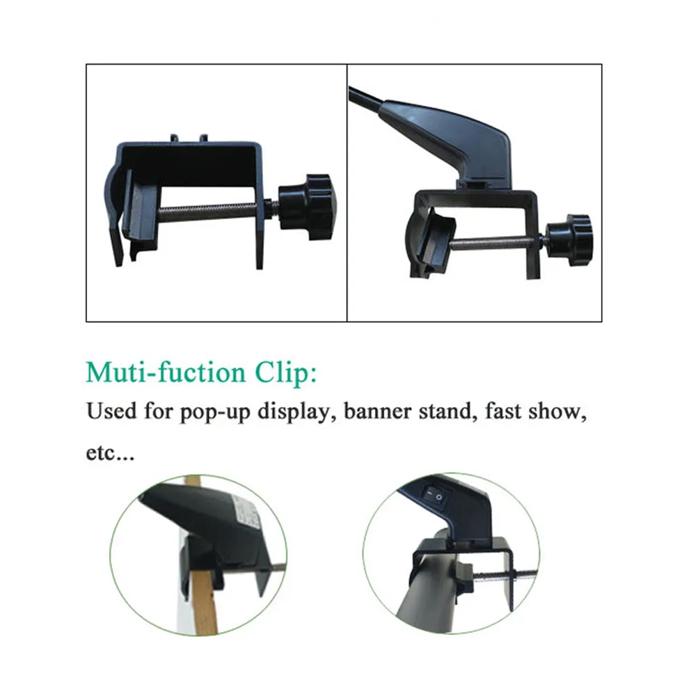 Rounds pipe fixation advertising Lights Item Type LED exhibition Light