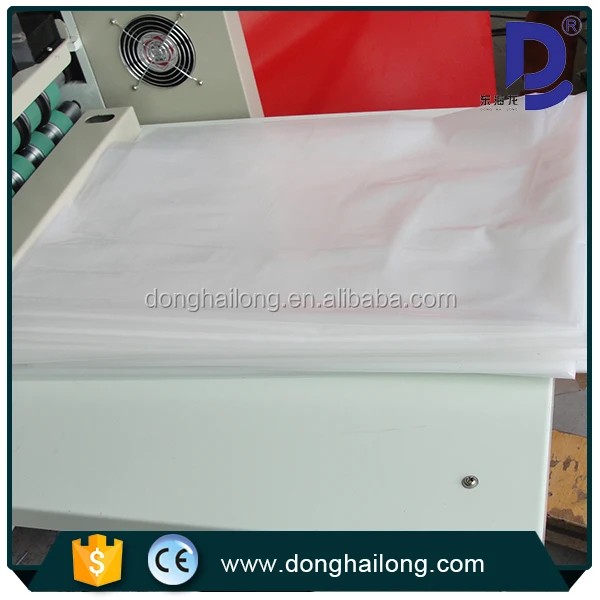 Double -line T-shirt Bag Making Machine