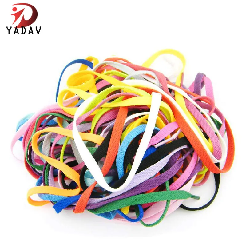 Flat Coloured Athletic Shoe Laces Sneakers Skate Shoes Boots Sport Shoes