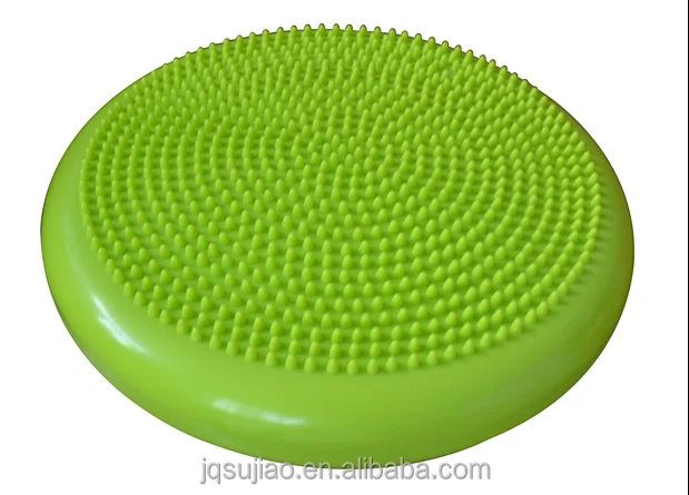 Factory Direct Customized Circle Soft Inflatable Massage Yoga Balance Cushion Disc
