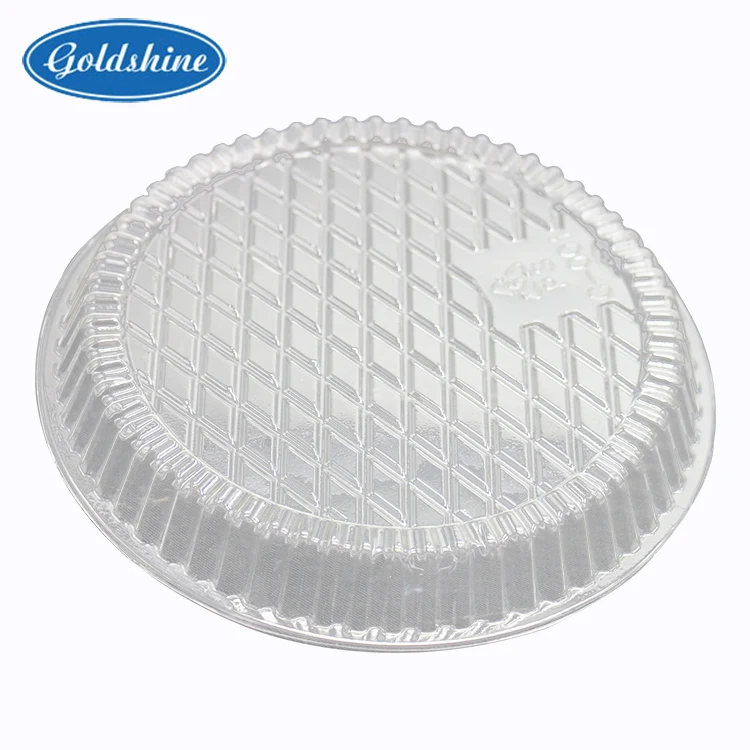 Round Cheesecake Container with Lids Microwave Aluminium Foil Food Grade Aluminum Tray Disposable Baking Recyclable Goldshine