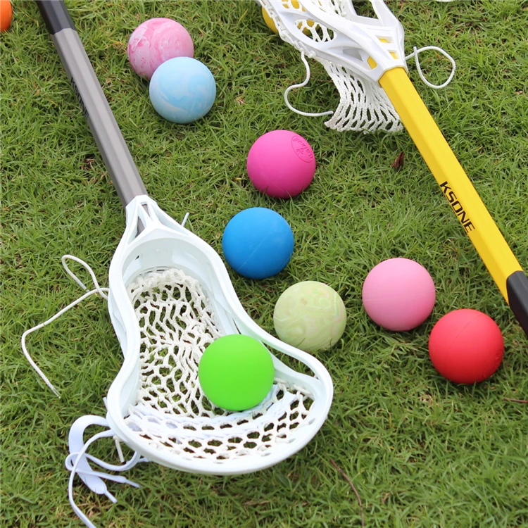 ncaa DEAD BOUNCE Lacrosse Ball custom ball design Logo Rubber NO BOUNCE Practice Lacrosse Balls