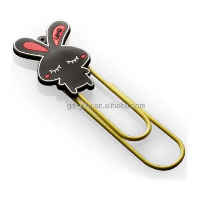 Custom Promotion Gift Use Souvenir Cartoon soft pvc bookmark