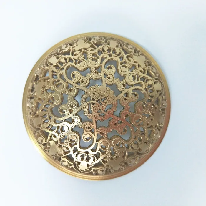 OEM/ODM custom brass incense burner cover precision CNC turning 5-axis CNC machining