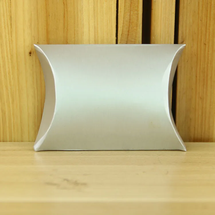 New arrival different colors kraft paper pillow box