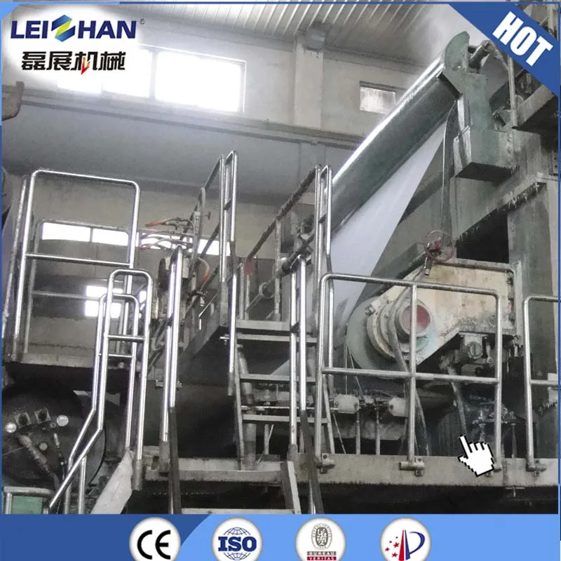 Small Paper Processing Machinery A4 Copy Paper Making Machine Plant Mini A3 A4 Paper Production Line