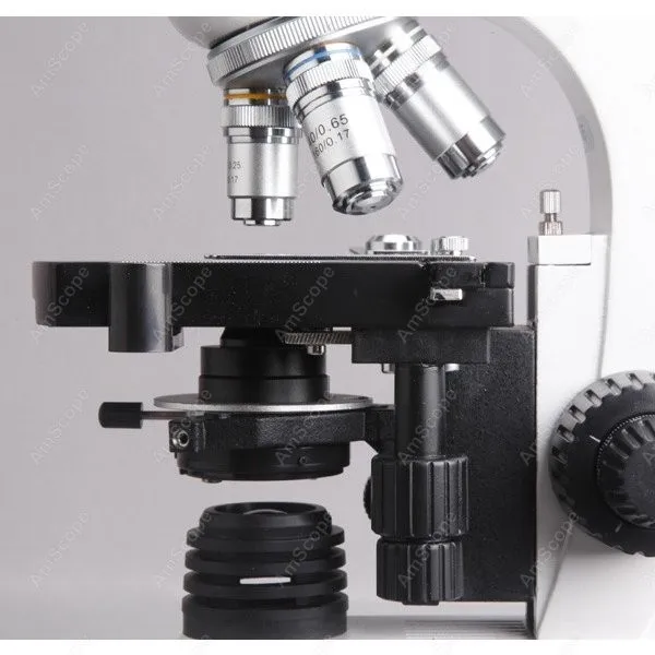 AmScope Supplies Binocular Biological Compound Microscope 40X-1600X