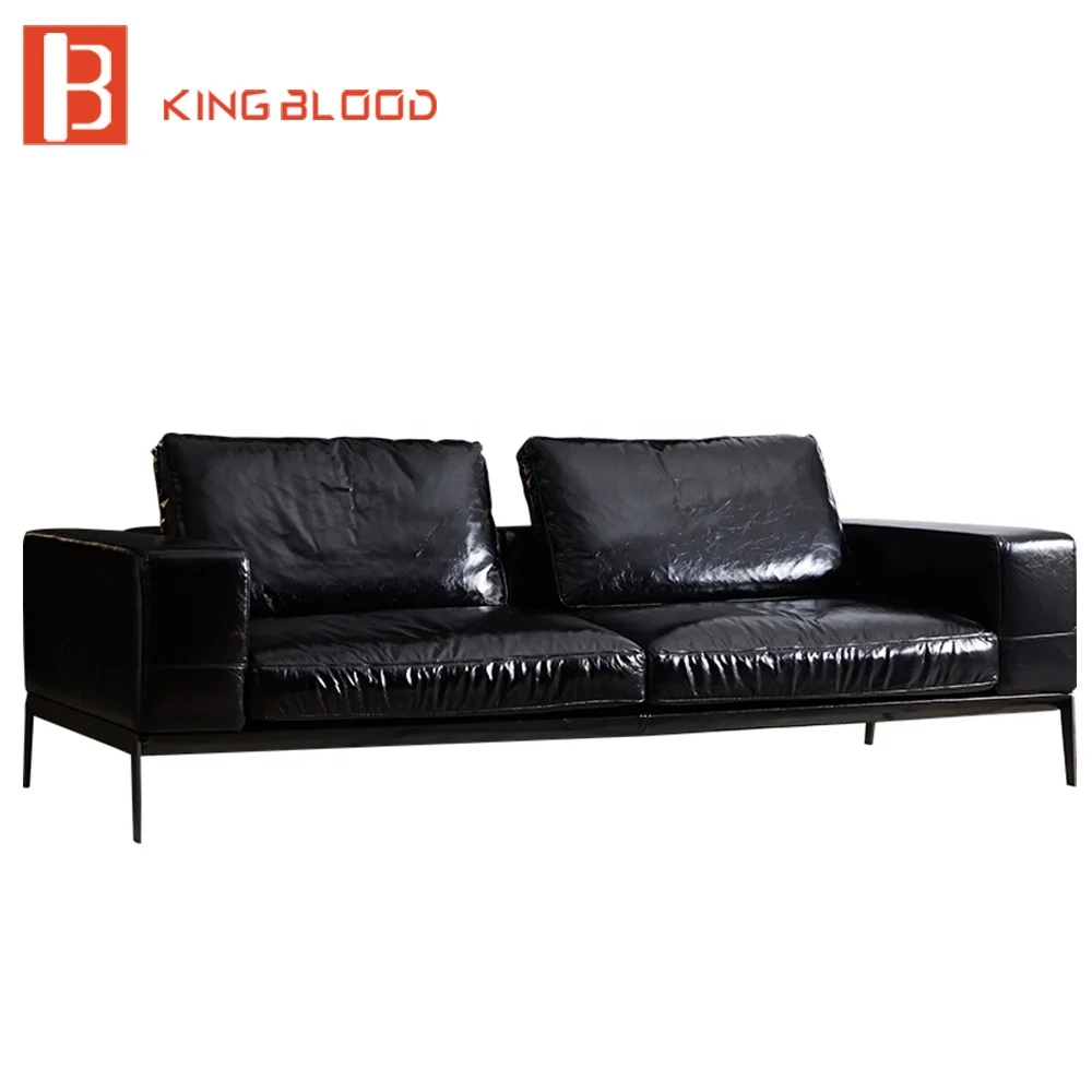 latest design living room sofas luxury furniture corner fabric genuine nubuck leather sofa set