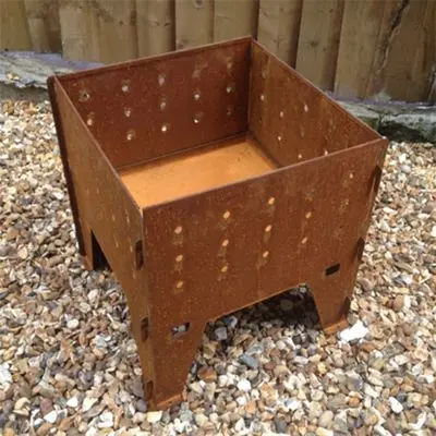 Cheap Corten steel material and wood fuel pellet wood burning stoves