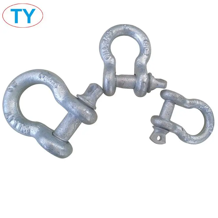 Heavy Duty Forged US Type G-209  Chain Bow Shackle  S-209