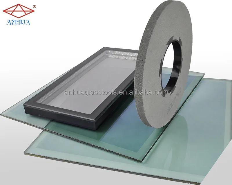 Edge deletion coating removal grinding wheel for low emission glass