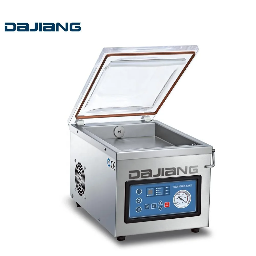 DZ-260 HOME INDUSTRY FRUIT VEGETABLE VACCUM PACKING MACHINE Packing food machine Plastic food container Hand sealer machine