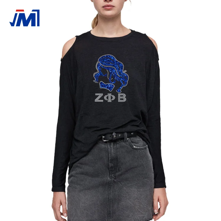 Zeta Phi Beta Glitter Heat Transfer Vinyl Rhinestone Heat Transfer