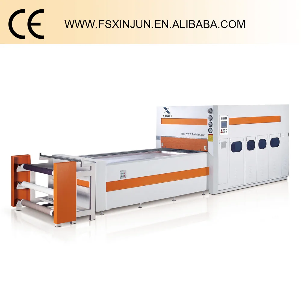 
Automatic positive and negative vacuum membrane press machine 
