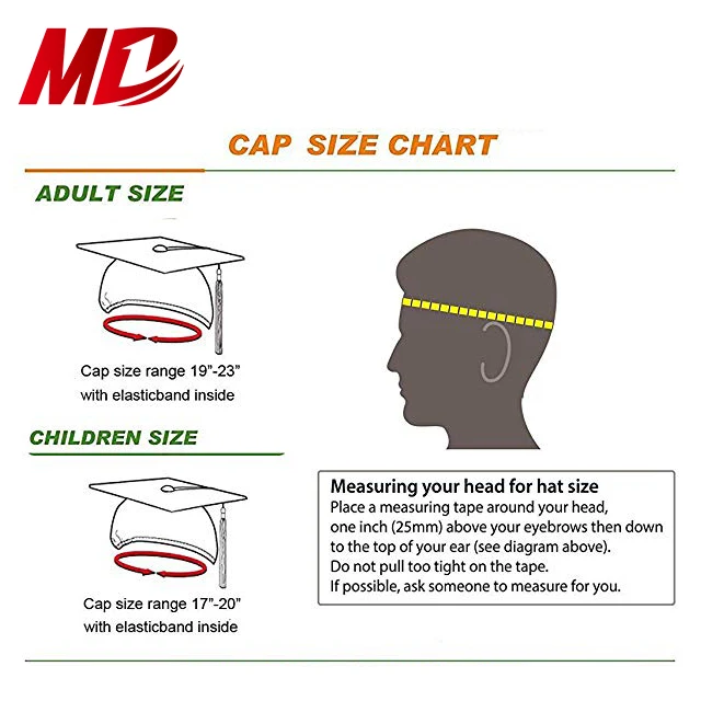 Finest Quality Royal Blue Matte Adult Graduation Cap Hats And Tassel